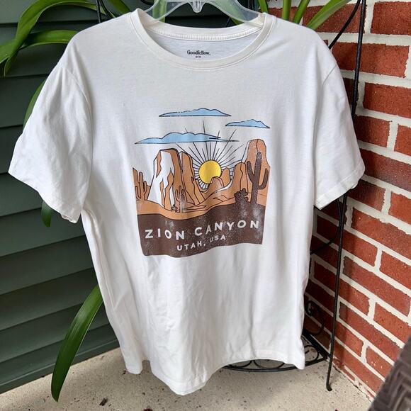 Goodfellow & Co Zion Canyon Men’s Short Sleeve T-Shirt in Men’s Large - Picture 5 of 12